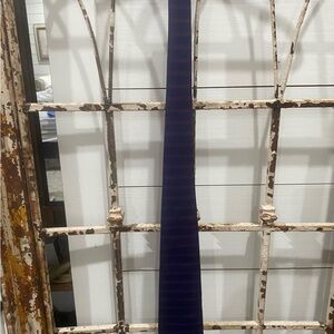 Holland & Sherry Striped Blue and Red Tie